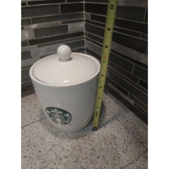 Starbucks 2013 Mermaid Air Tight Canister EXC 8" Tall - Picture 2 of 7
